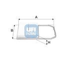 Filtre à air UFI 30.A42.00