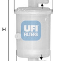 Filtre à carburant UFI 31.017.01