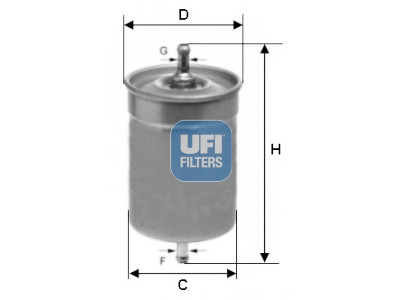 Filtre à carburant UFI 31.500.00