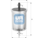 Filtre à carburant UFI 31.514.00