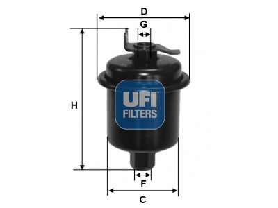 Filtre à carburant UFI 31.621.00