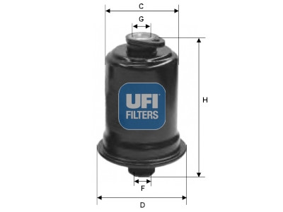 Filtre à carburant UFI 31.712.00