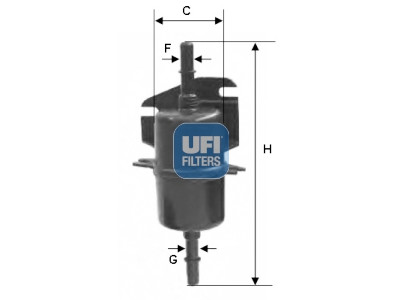 Filtre à carburant UFI 31.740.00