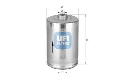 Filtre à carburant UFI 31.748.00