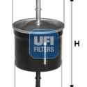 Filtre à carburant UFI 31.811.00