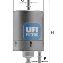 Filtre à carburant UFI 31.831.00
