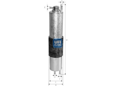 Filtre à carburant UFI 31.847.00
