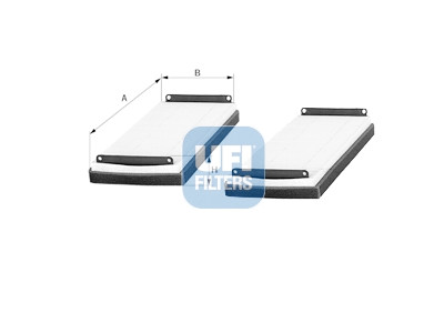 Filtre à air d'habitacle UFI 53.005.00