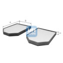 Filtre à air d&#39;habitacle UFI 53.009.00