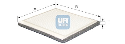 Filtre à air d'habitacle UFI 53.021.00