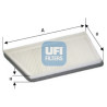 Filtre à air d&#39;habitacle UFI 53.044.00