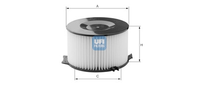 Filtre à air d'habitacle UFI 53.067.00