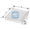 Filtre à air d&#39;habitacle UFI 53.090.00
