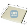 Filtre à air d&#39;habitacle UFI 53.186.00