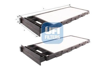 Filtre à air d'habitacle UFI 53.258.00