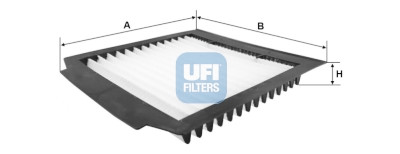 Filtre à air d'habitacle UFI 53.316.00