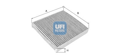 Filtre à air d'habitacle UFI 54.111.00