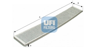 Filtre à air d'habitacle UFI 54.121.00