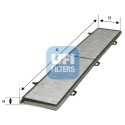 Filtre à air d&#39;habitacle UFI 54.154.00