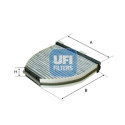 Filtre à air d&#39;habitacle UFI 54.163.00