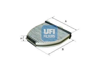 Filtre à air d'habitacle UFI 54.163.00