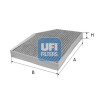 Filtre à air d&#39;habitacle UFI 54.168.00
