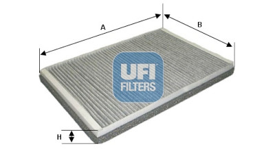 Filtre à air d'habitacle UFI 54.169.00