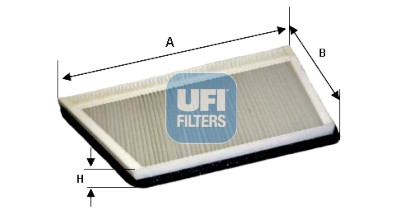 Filtre à air d'habitacle UFI 54.194.00