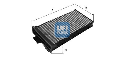 Filtre à air d'habitacle UFI 54.265.00