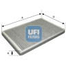 Filtre à air d&#39;habitacle UFI 54.278.00