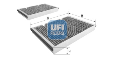 Filtre à air d'habitacle UFI 54.294.00