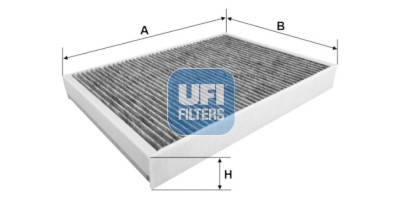 Filtre à air d'habitacle UFI 54.312.00