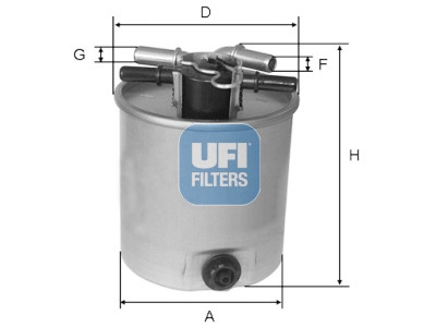 Filtre à carburant UFI 55.392.00