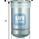 Filtre à carburant UFI 55.427.00