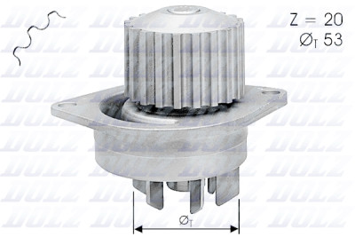 Pompe à eau DOLZ C111