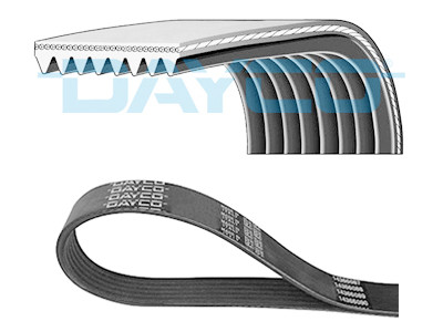 Courroie trapézoïdale à nervures DAYCO 8 PK 1230