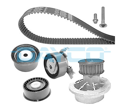Kit pompe à eau + courroie de distribution DAYCO KTBWP2520