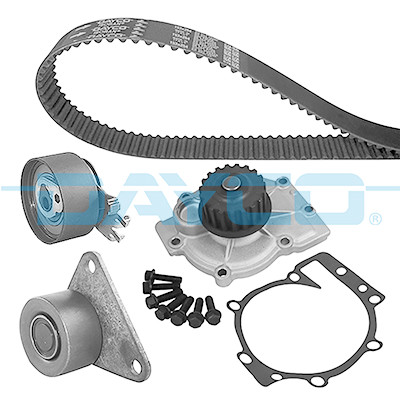 Kit pompe à eau + courroie de distribution DAYCO KTBWP3160