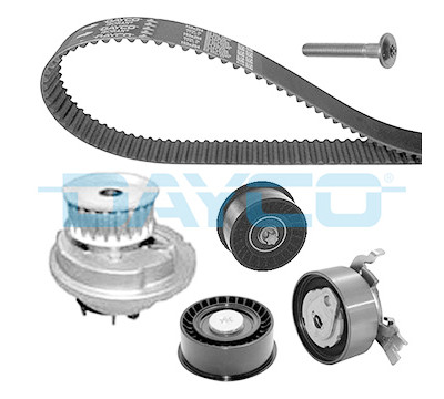 Kit pompe à eau + courroie de distribution DAYCO KTBWP3610