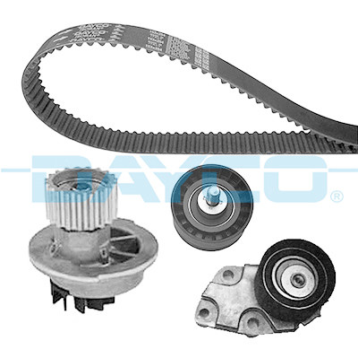 Kit pompe à eau + courroie de distribution DAYCO KTBWP5590