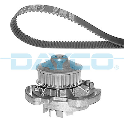 Kit pompe à eau + courroie de distribution DAYCO KTBWP7180