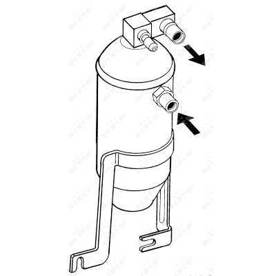Filtro deshidratante, aire acondicionado