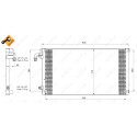 Condenseur, climatisation NRF 35103