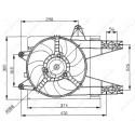 Ventilateur, refroidissement du moteur