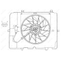 Ventilateur, refroidissement du moteur