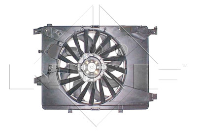 Ventilateur, refroidissement du moteur