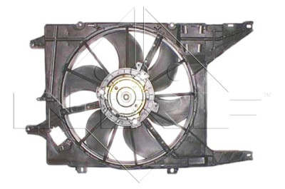 Ventilateur, refroidissement du moteur