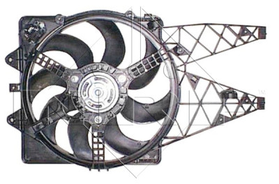 Ventilateur, refroidissement du moteur