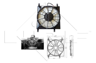 Ventilateur, refroidissement du moteur