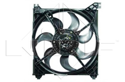 Ventilateur, refroidissement du moteur